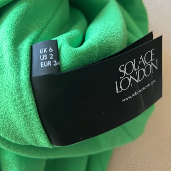 Saren One-Shoulder Crepe Maxi Dress - Picture 9 of 9